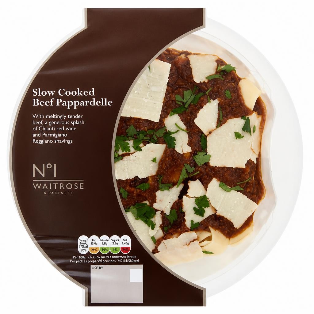 No.1 Slow Cooked Beef & Chianti Pappardelle