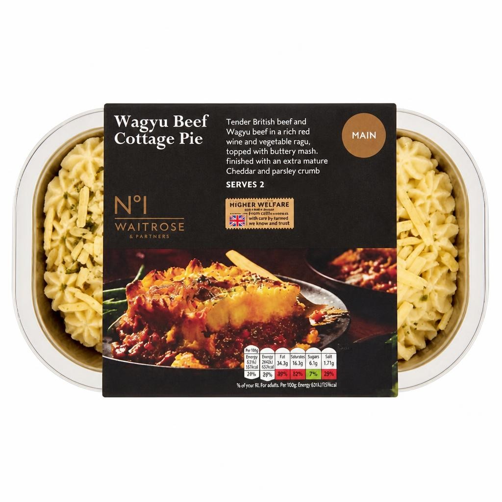 No1 Wagyu Beef Cottage Pie