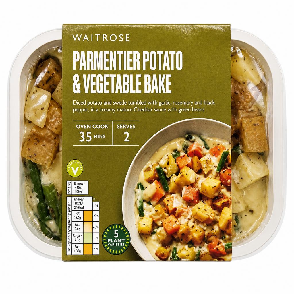 Waitrose Potato & Swede Parmentier Vegetable Gratin