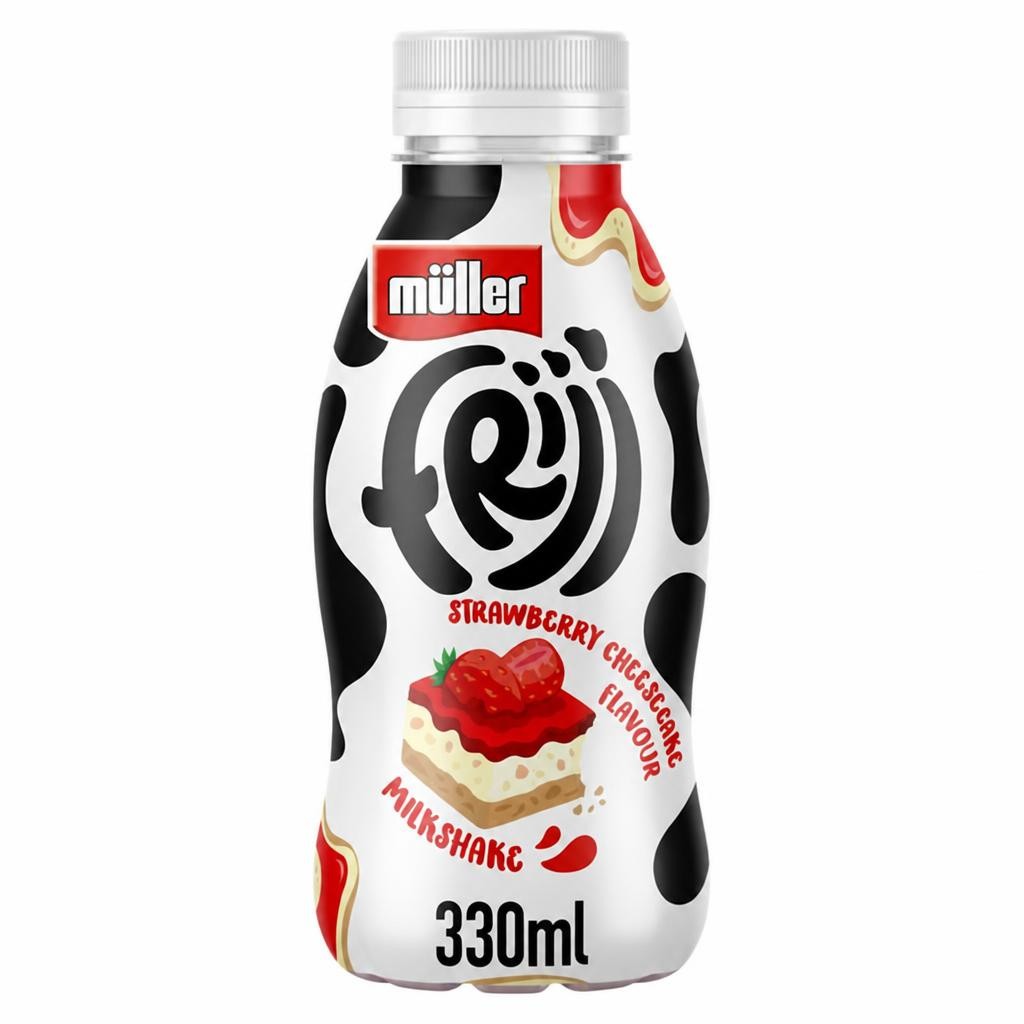 Müller Frijj Strawberry Flavour Milkshake 330ml