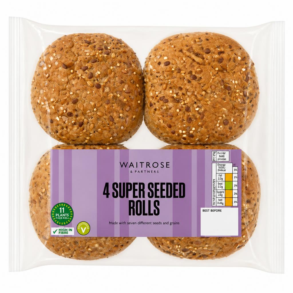 WR Superseed White Rolls 4s