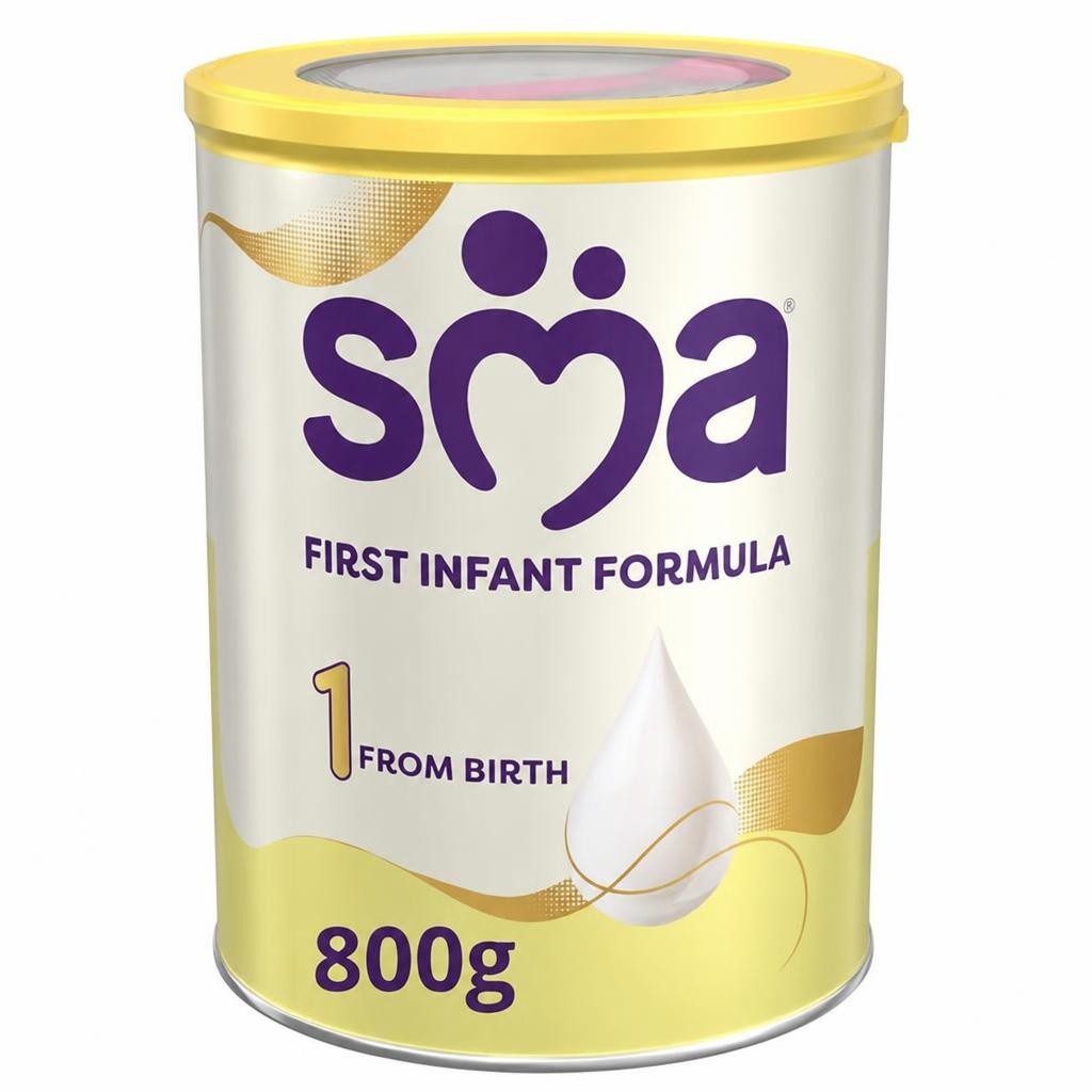 SMA First Infant Baby Milk Powder Formula from birth 800g