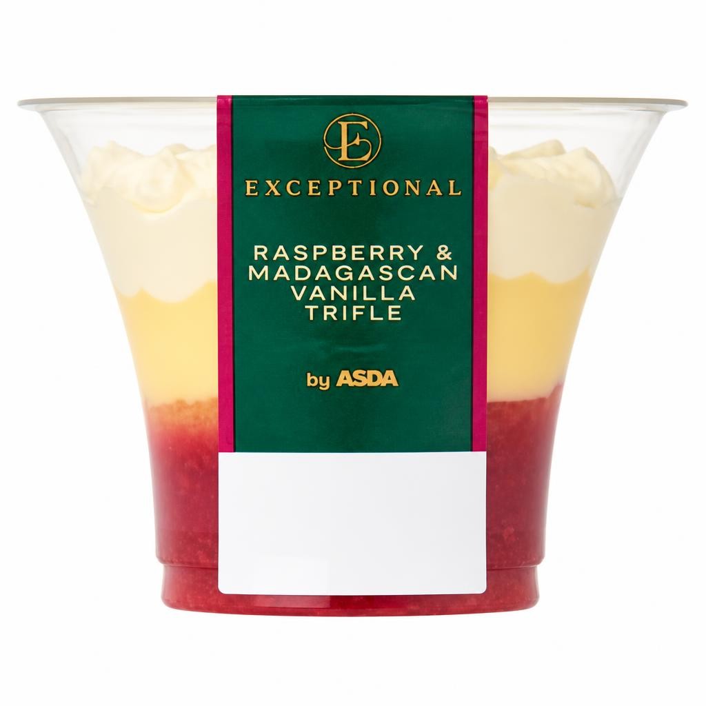 Exceptional by ASDA Raspberry & Madagascan Vanilla Trifle 150g