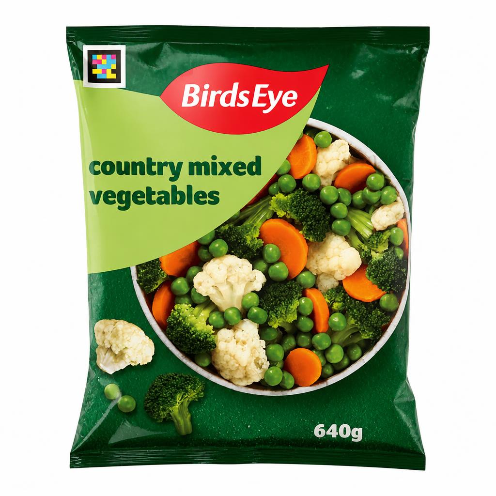 Birds Eye Country Mixed Vegetables 640g
