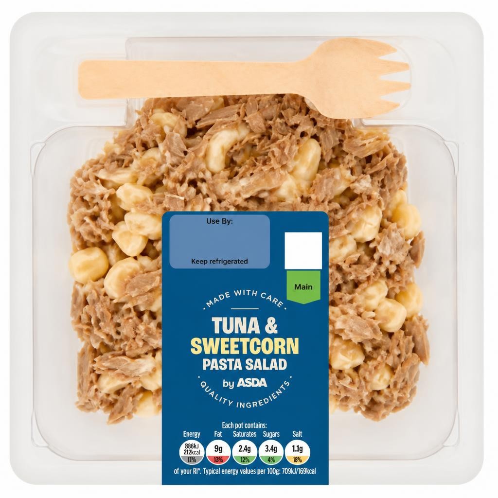 ASDA Tuna & Sweetcorn Pasta Salad 265g