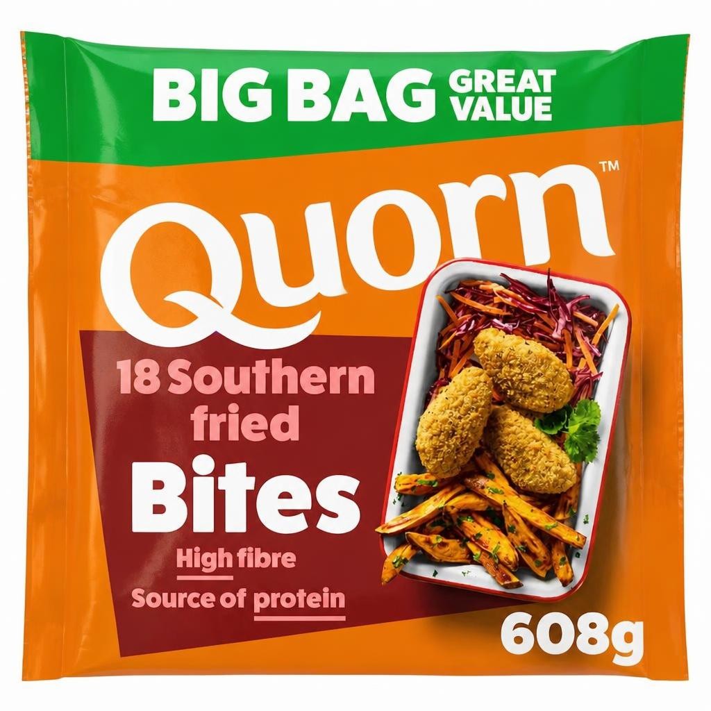 Quorn 18 Southern Fried Bites 608g