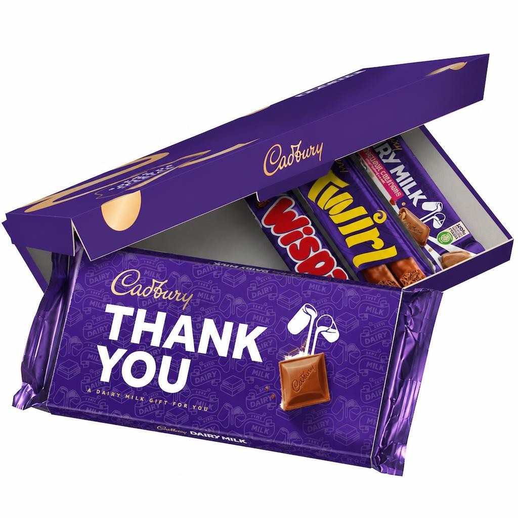 Cadbury Thank You Letterbox Chocolate Gift