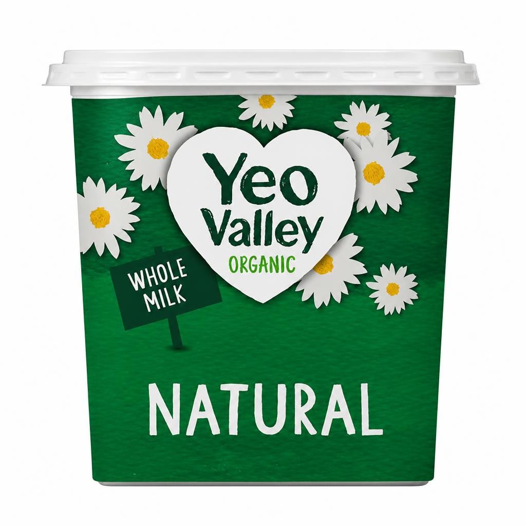 Yeo Valley Organic Natural Creamy Bio Live Yogurt 950g
