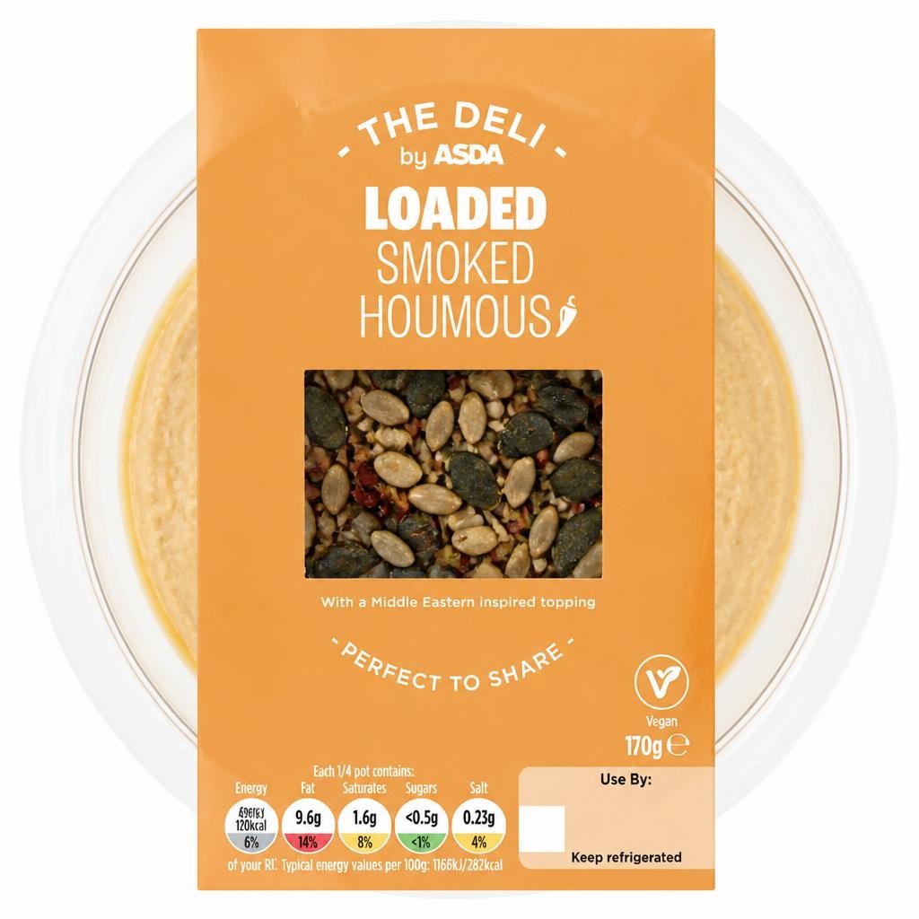 The Deli by ASDA Loaded Smoked Houmous 170g