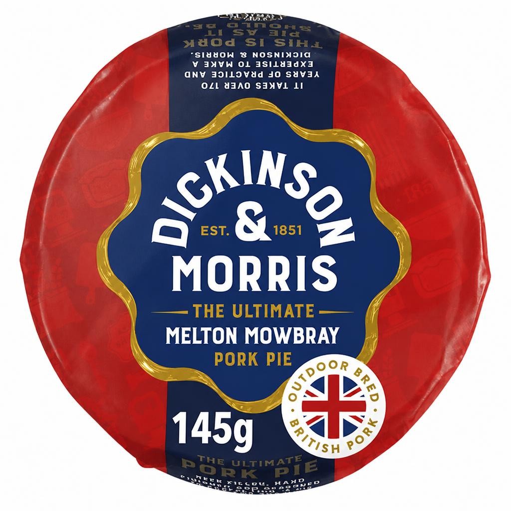Dickinson & Morris Melton Mowbray Pork Pie 145g
