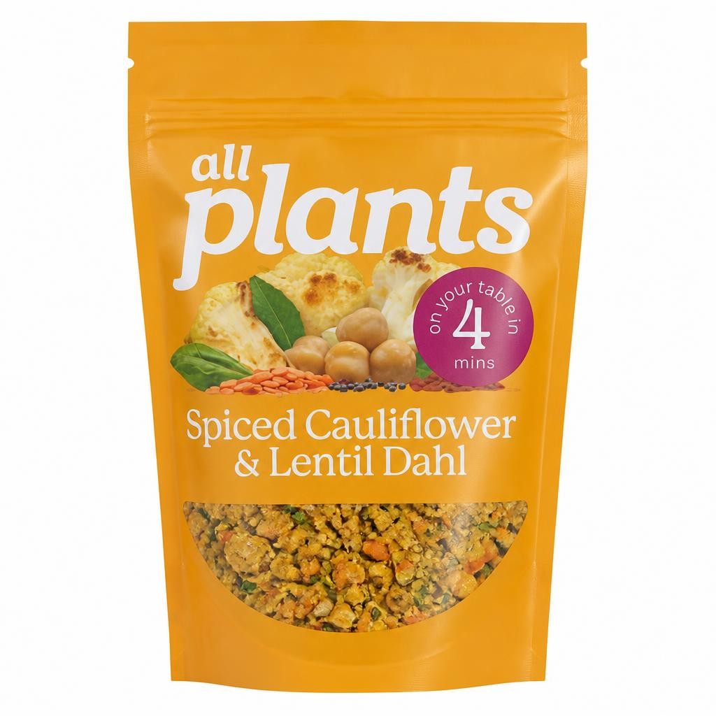 all plants Spiced Cauliflower & Lentil Dahl