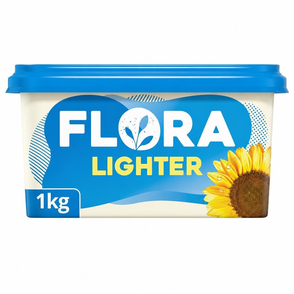 Flora Lighter Spread  Alternative To Butter 1kg