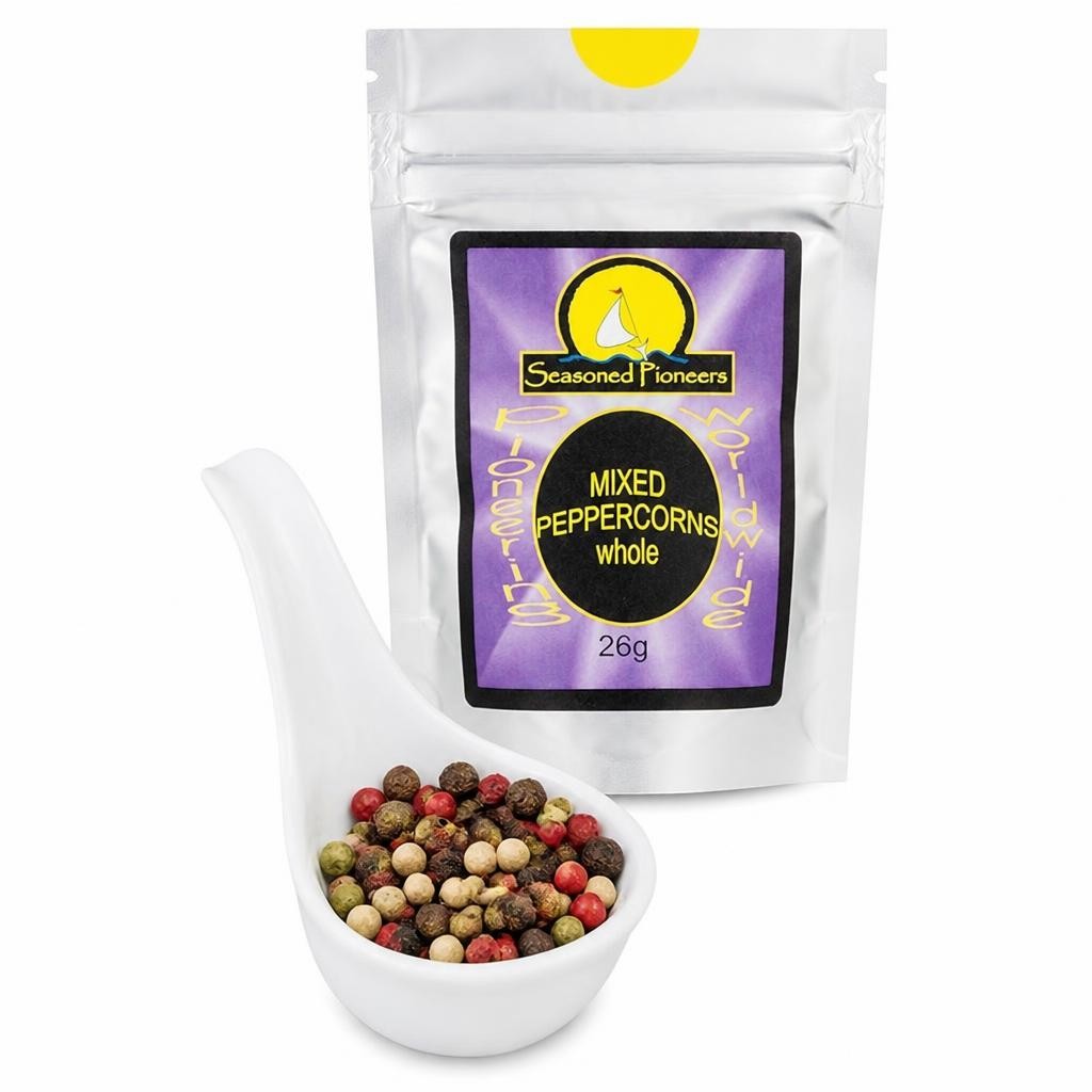 Seasoned Pioneers Mixed Peppercorns 26g