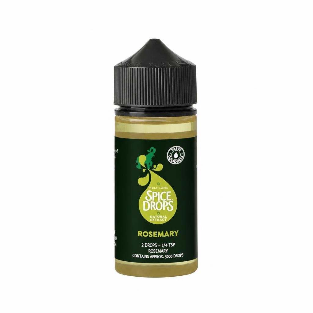 Spice Drops Rosemary 100ml – Liquid Food Flavouring for Cooking, Sauces & Recipes