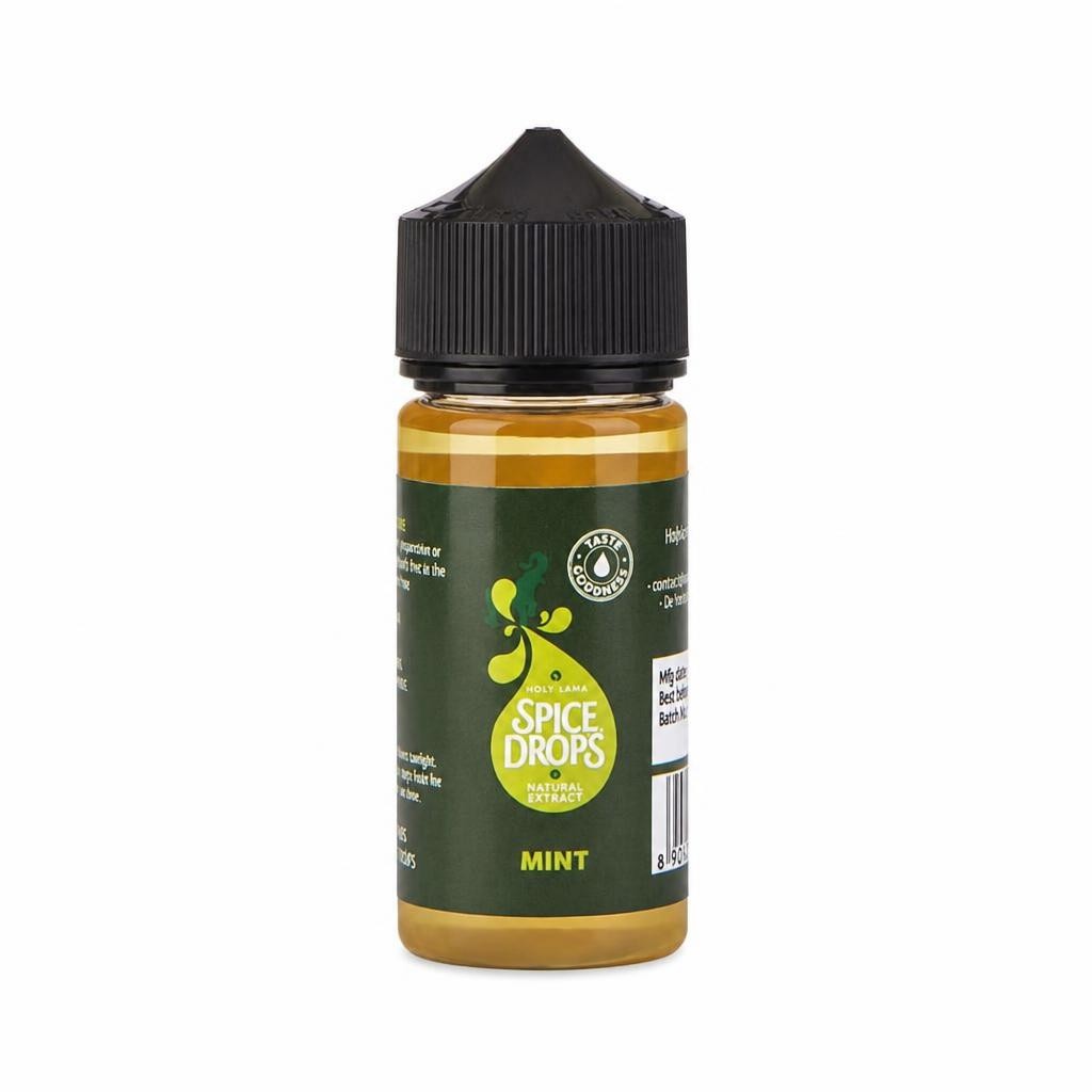 Spice Drops Mint Food Flavouring 100ml – Liquid Flavouring for Drinks, Baking & Recipes