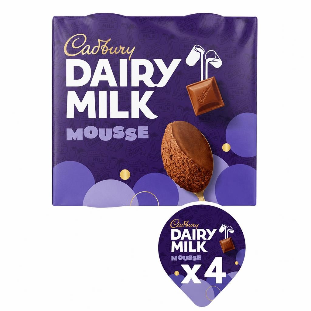 Cadbury Dairy Milk Mousse 4x45g