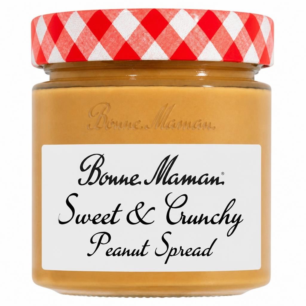FREE SAMPLE - Bonne Maman Sweet & Crunchy Peanut Spread 230g