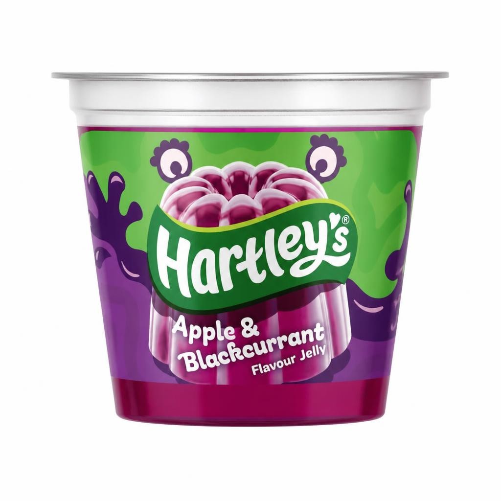 Hartley's Fruity Combos Blackcurrant & Apple Jelly 125g
