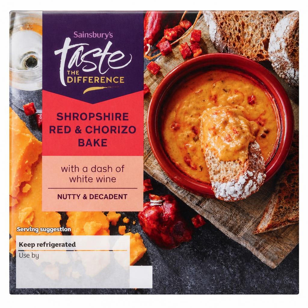 Sainsbury's Shropshire Red & Chorizo Bake, Taste the Difference 150g