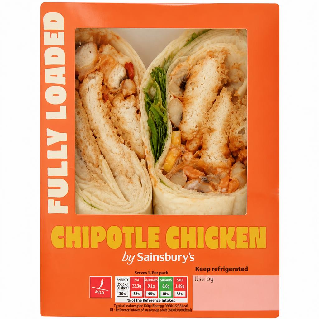 Sainsbury's Chipotle Chicken Wrap