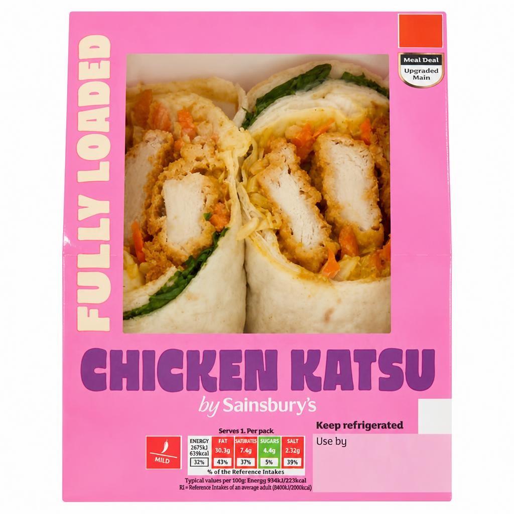 Sainsbury's Chicken Katsu Wrap