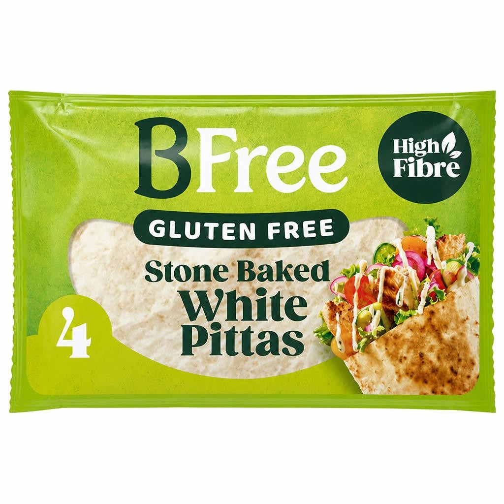 BFree Pitta Breads Stone Baked 4x55g (220g)