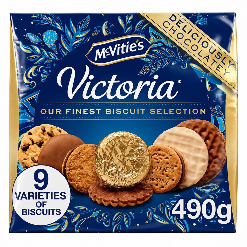 McVitie's Victoria 490g Classic Biscuit Selection Box