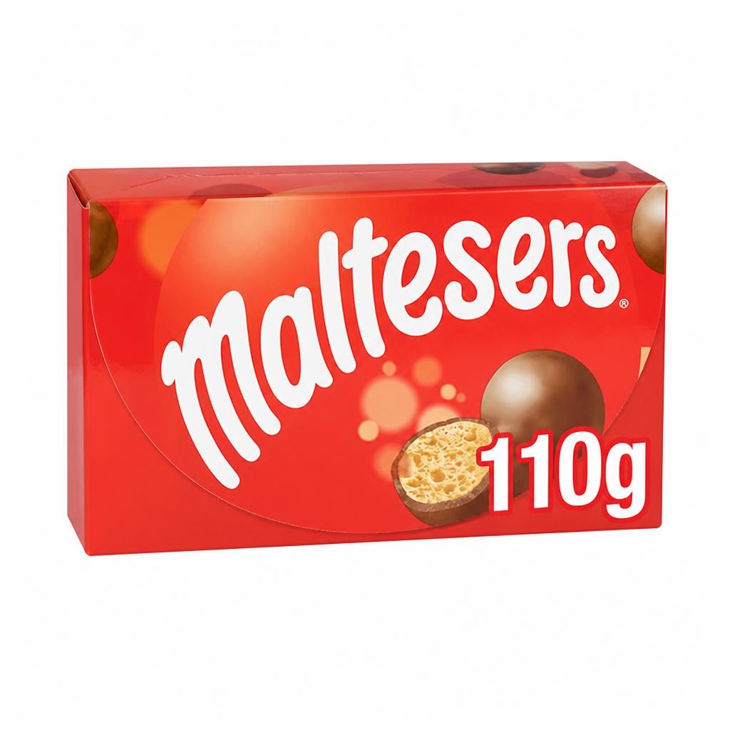 Maltesers Milk Chocolate & Honeycomb Gift Box of Chocolates Fairtrade 110g