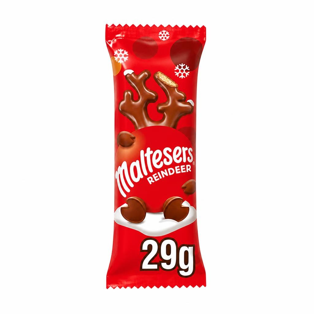 Maltesers 29g Reindeer Chocolate Christmas Treat