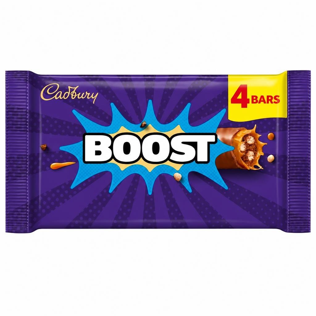Cadbury Boost 4 x 37g Multipack Chocolate Bar