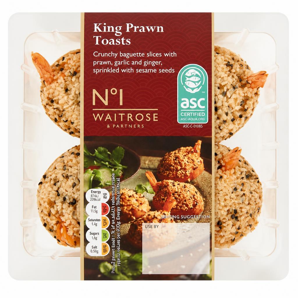 No.1 King Prawn Toasts