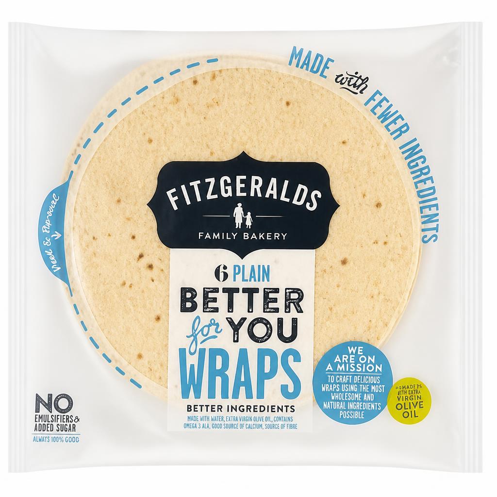 Fitzgeralds Better For You Wraps 6s