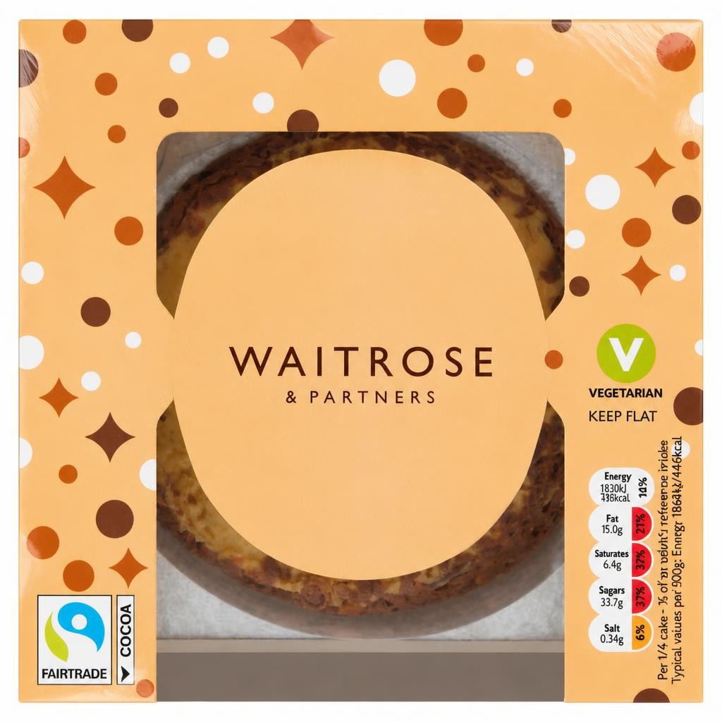 Waitrose Chocolate & Caramel Gift Cake
