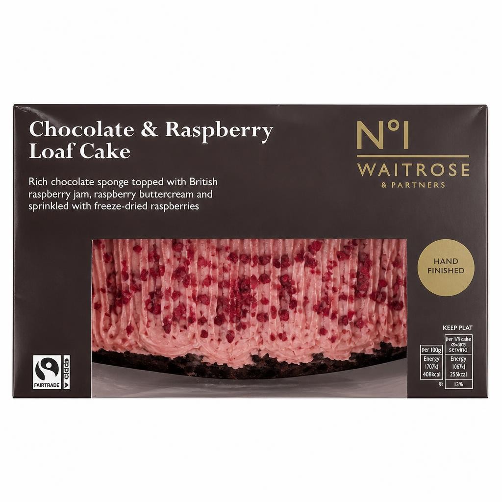 No.1 Chocolate & Raspberry Loaf Cake
