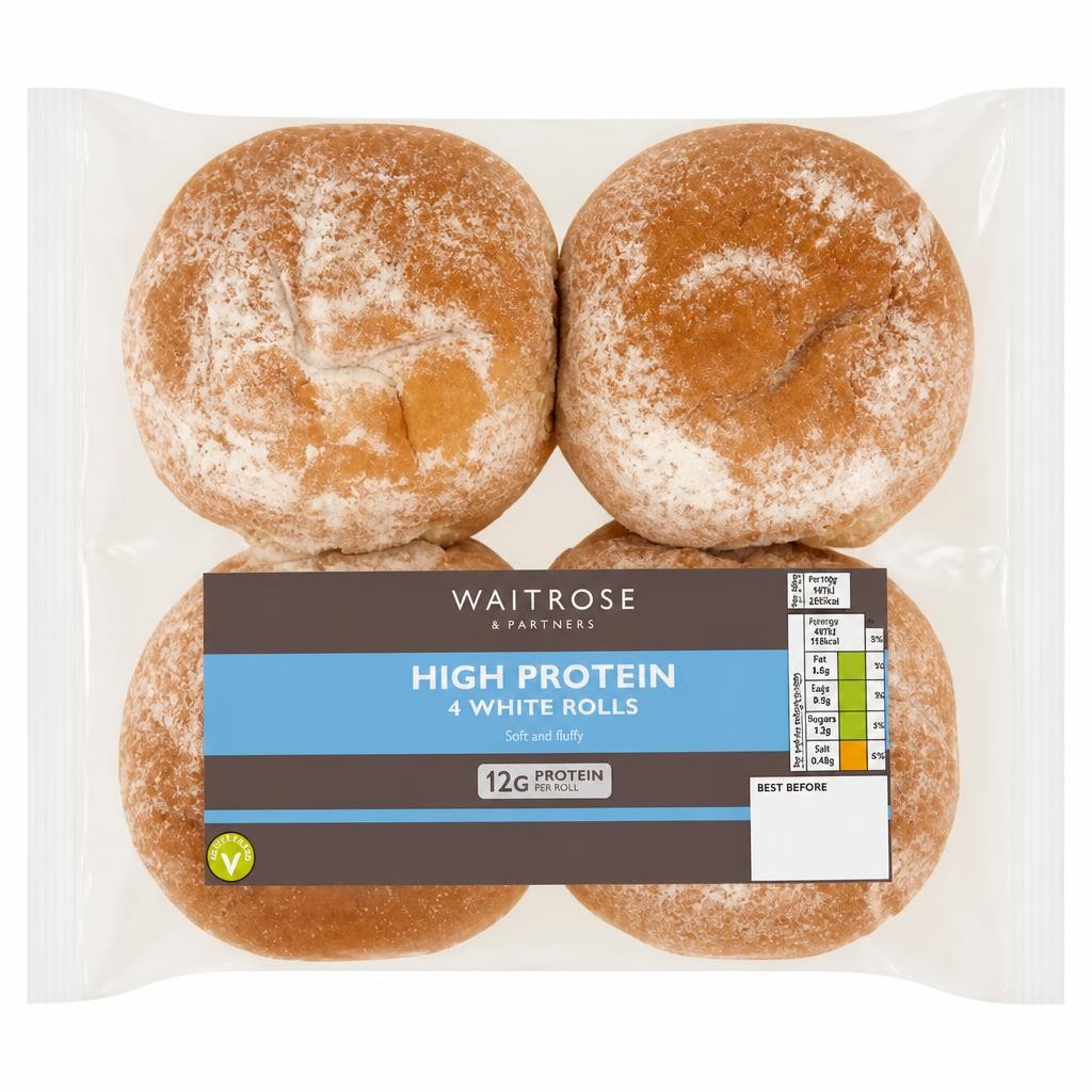 WR High Protein White Rolls 4s