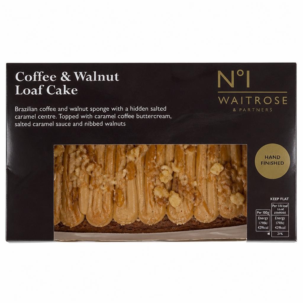Waitrose Coffee & Walnut Loaf Cake