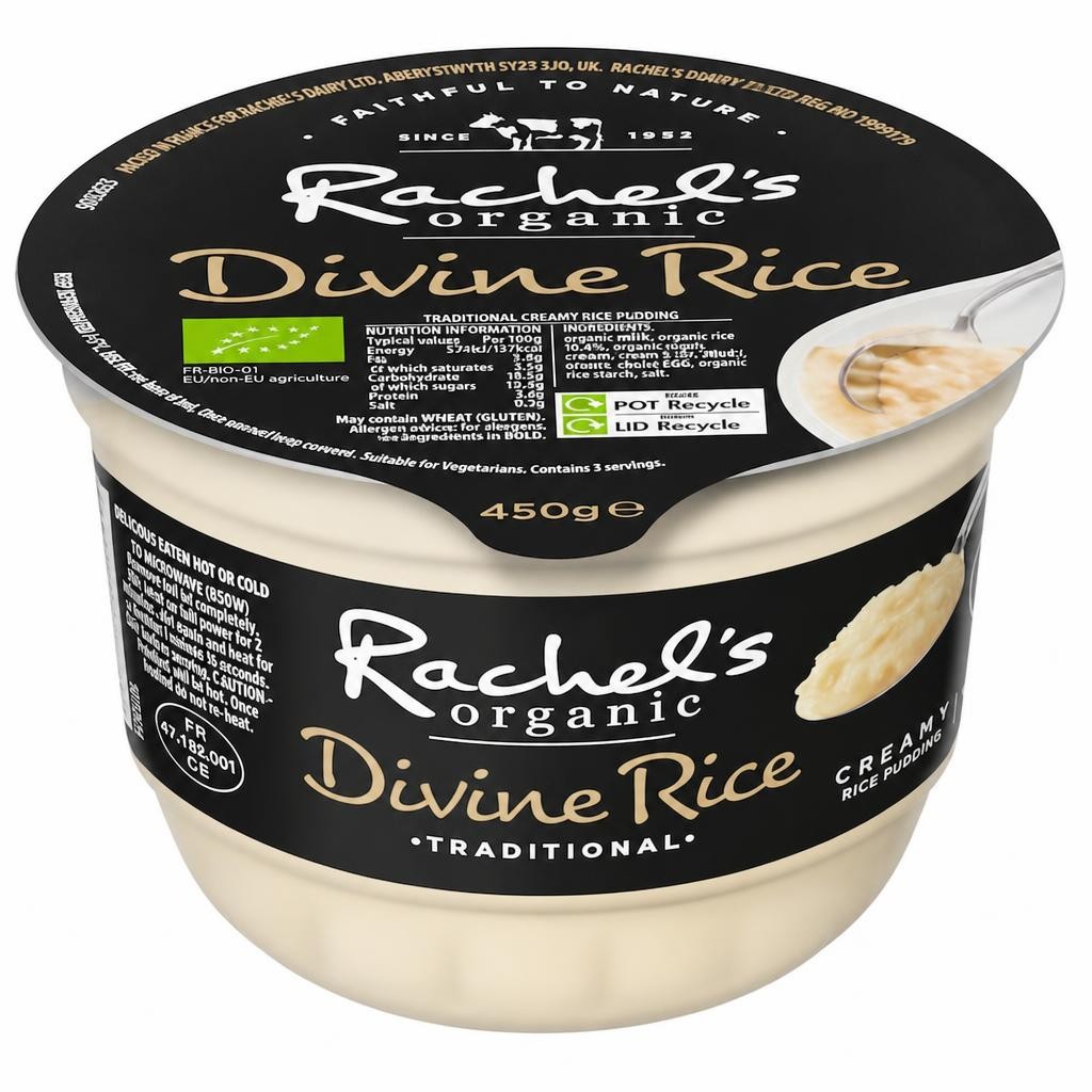 Rachel's Organic Divine Rice Traditional 450g