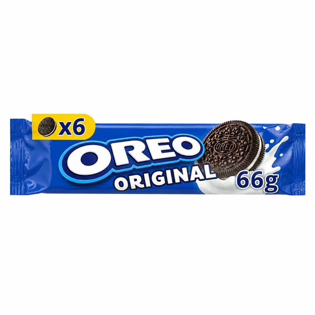 Oreo 66g Original Vanilla Sandwich Biscuit Snack Pack