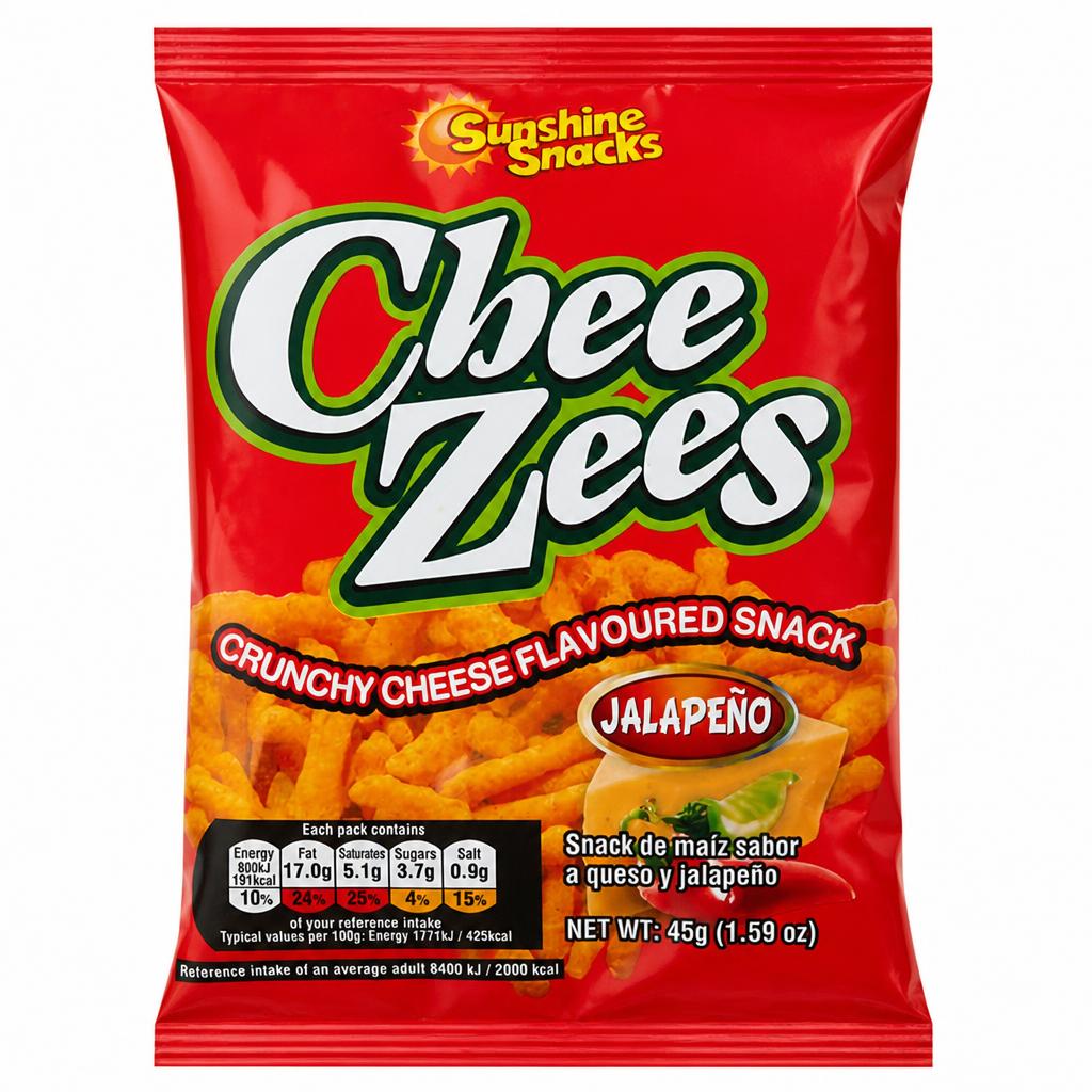 Cheezees - Jalapeno 45g