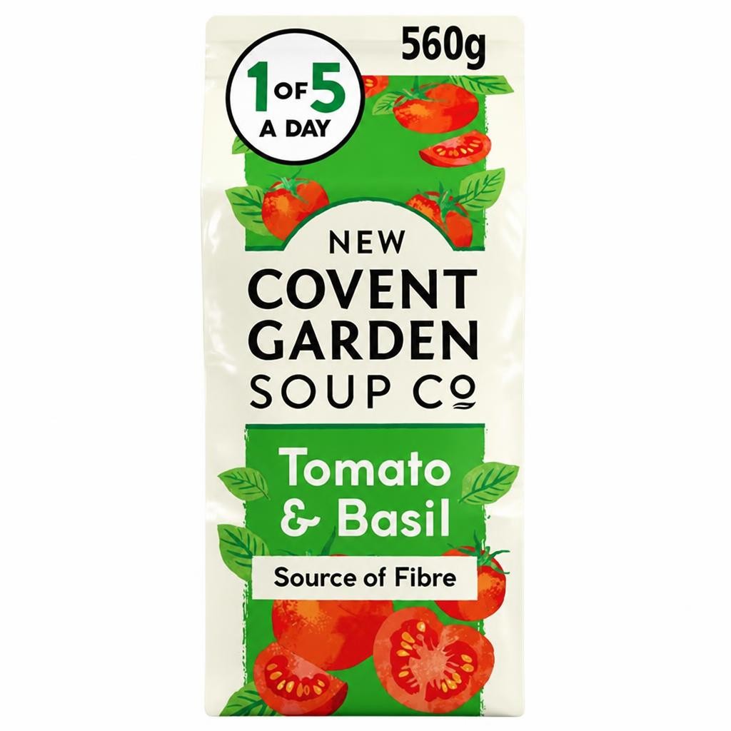 New Covent Garden Soup Co. 560g Tomato & Basil Soup