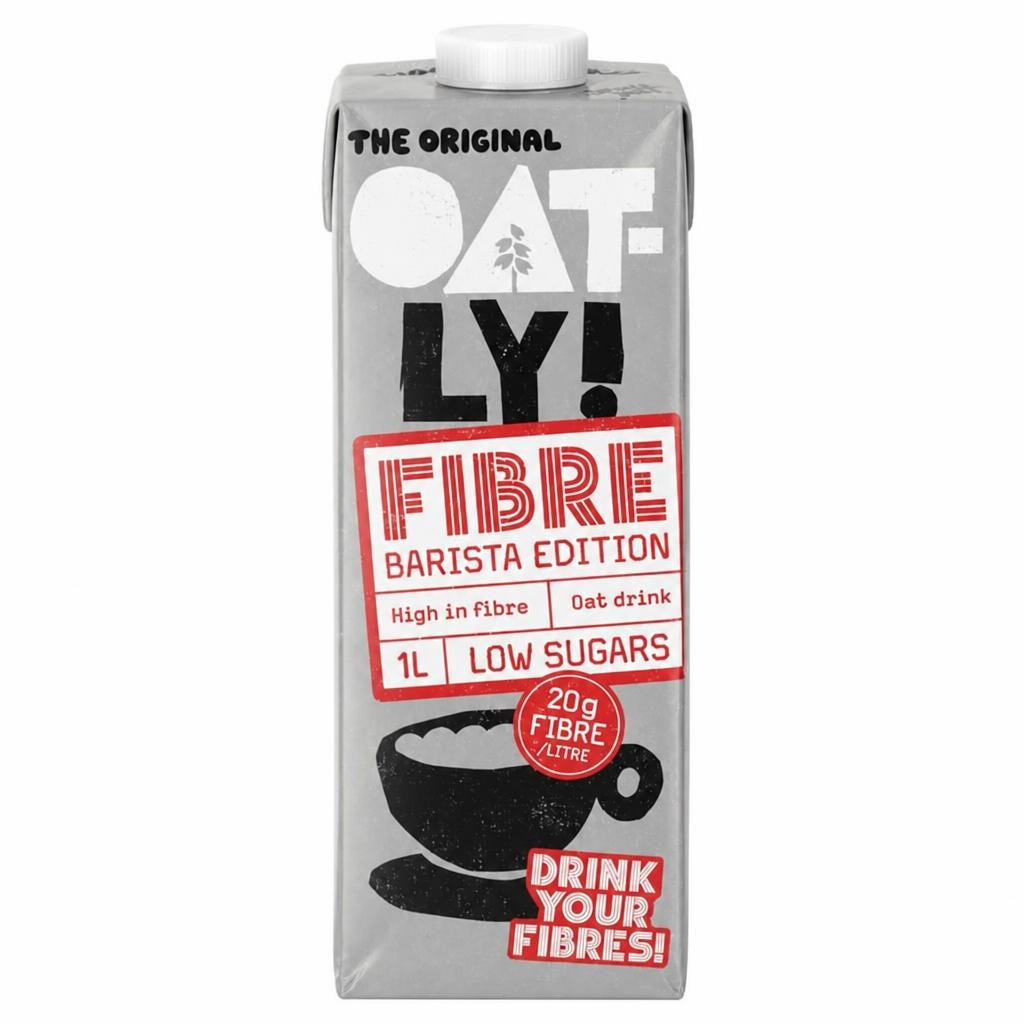 Oatly 1L Fibre Oat Drink, Barista Edition