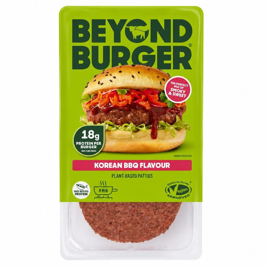 Beyond Burger 2 x 100g Korean BBQ Flavour Plant Based Patties