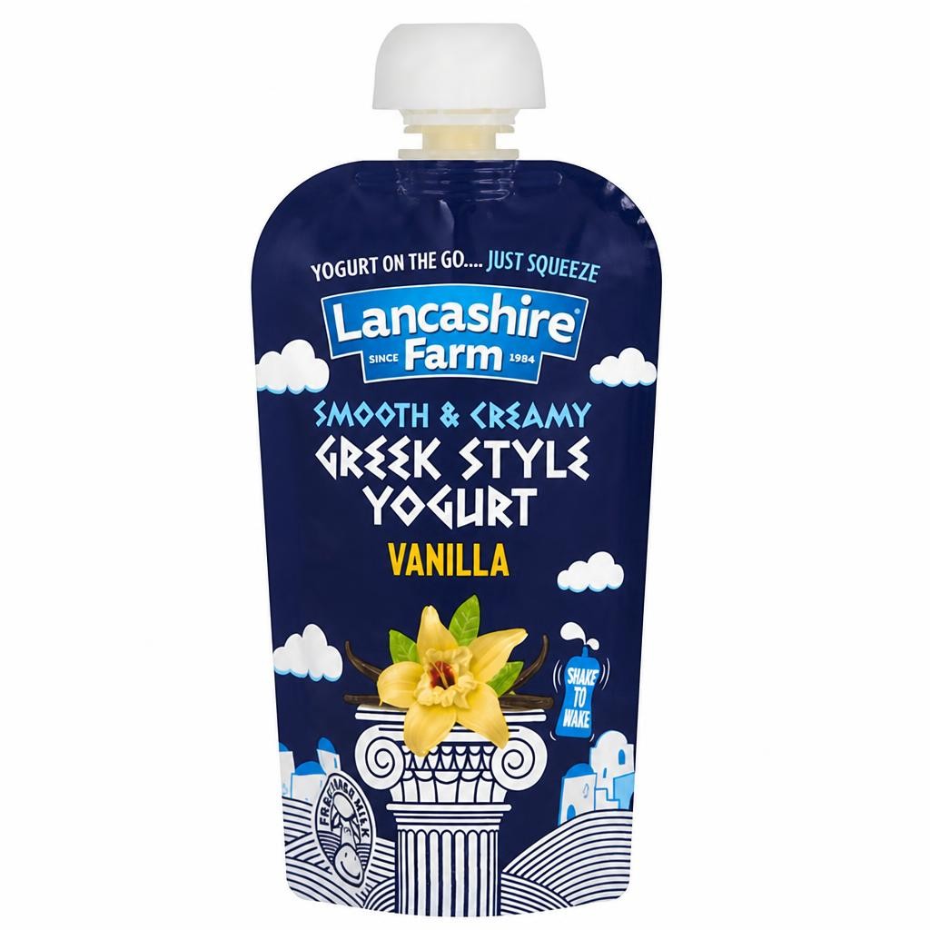 Lancashire Farm 125g Greek Style Vanilla Yoghurt