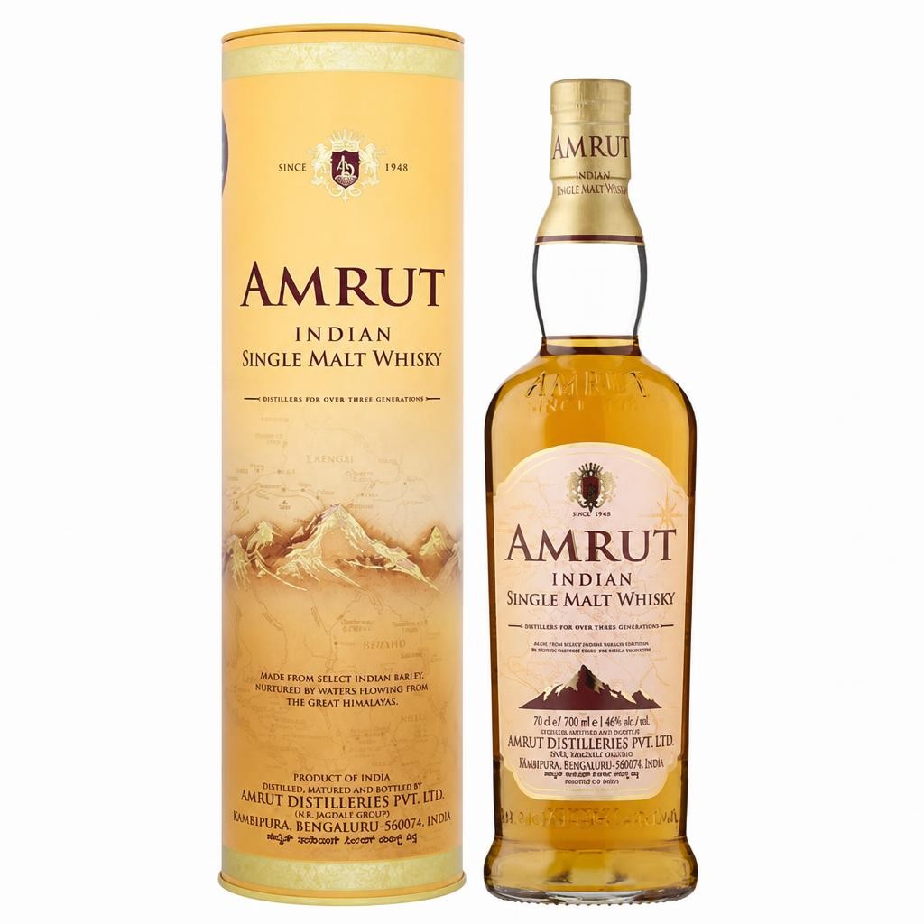 Amrut Indian 700ml Single Malt Whisky Bottle