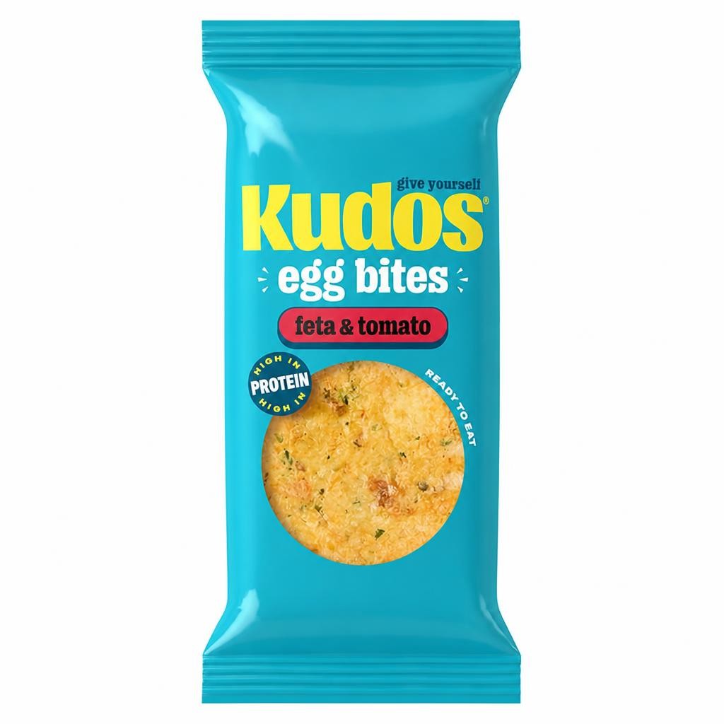 Kudos 2 x 30g Feta & Tomato Egg Bites