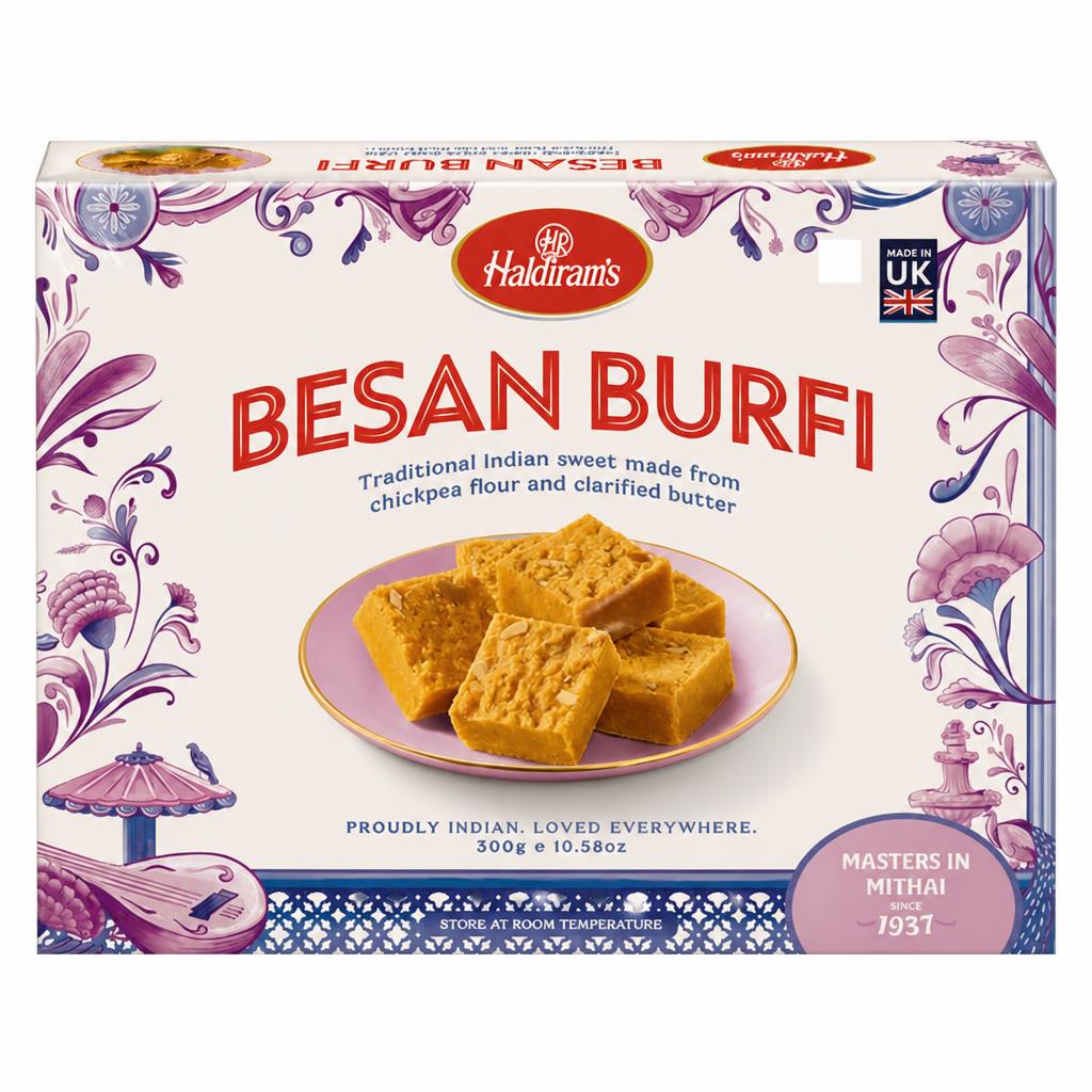 Haldiram's 300g Besan Burfi