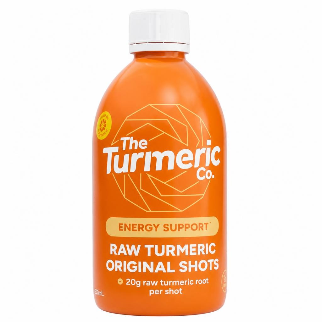 The Turmeric Co. 420ml Raw Turmeric Original Shots