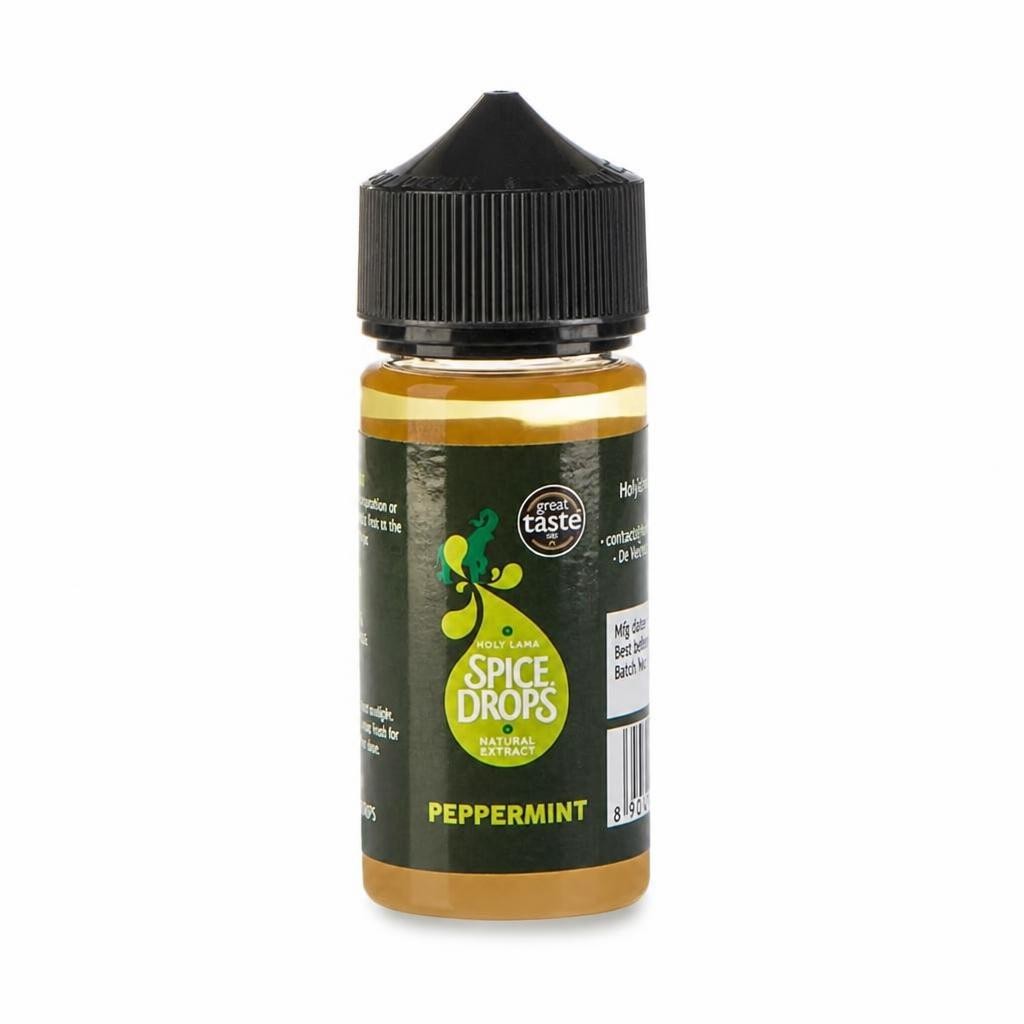 Spice Drops Peppermint Food Flavouring 100ml – Liquid Flavouring for Drinks, Baking & Recipes