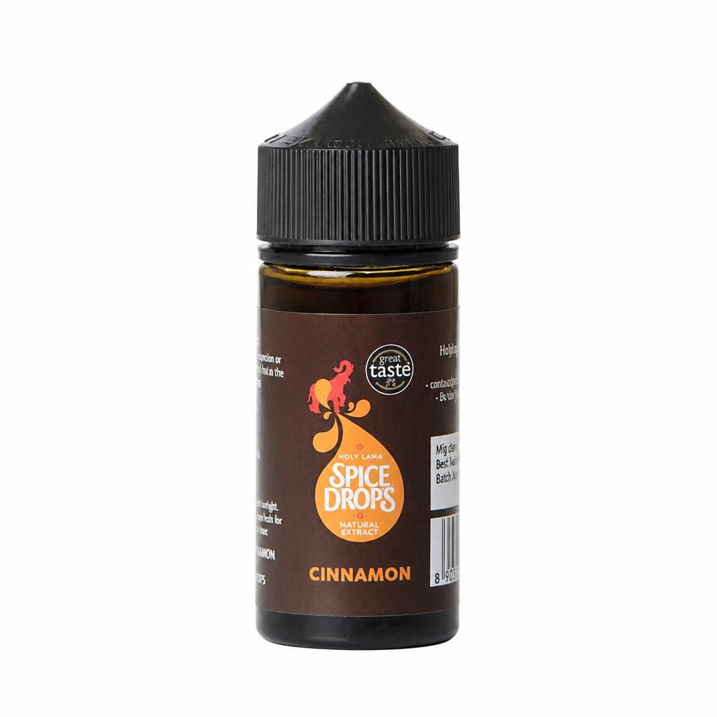 Spice Drops Cinnamon Liquid Food Flavouring 100ml – For Baking & Recipes