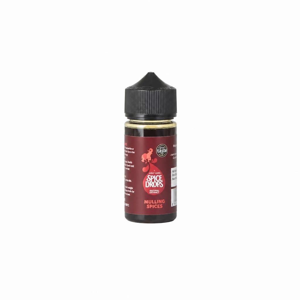 Spice Drops Mulling Spice Food Flavouring 100ml – Liquid Flavouring for Drinks, Baking & Recipes